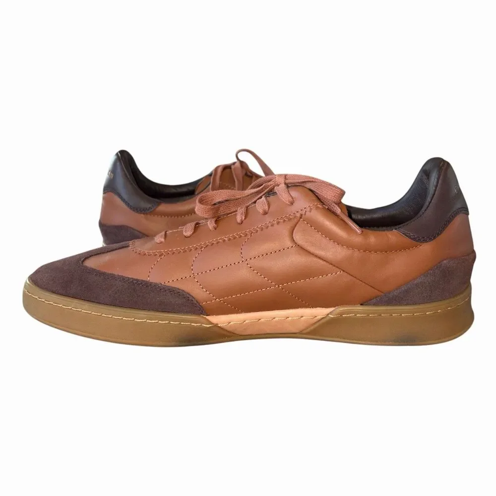 Cole Haan GrandPro Breakaway Men Size 12M Tan Madeira Gum Leather Sneakers